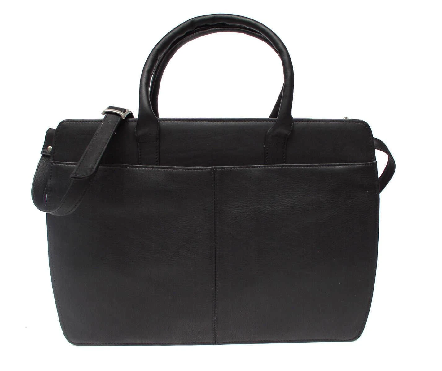 Piel Leather Women's Portfolio – Full-Grain Leather Top-Zip Slim Briefcase 8 Piel Leather Women's Portfolio – Full-Grain Leather Top-Zip Slim Briefcase - Image 6