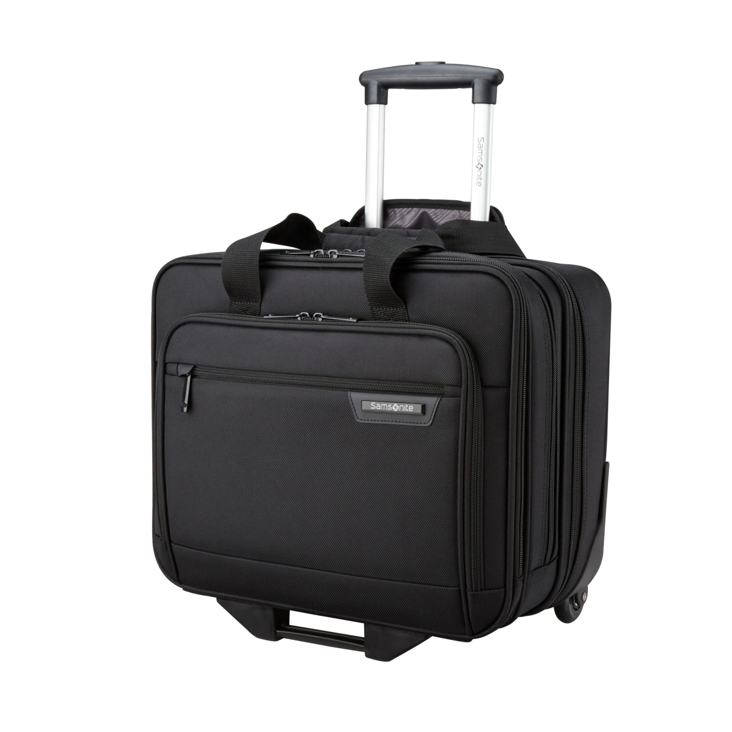 Samsonite Classic Business 2.0 Black 2-Wheeled Briefcase – 15.6” Laptop Overnight Travel Bag 3 Samsonite Classic Business 2.0 Black 2-Wheeled Briefcase – 15.6” Laptop Overnight Travel Bag