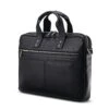 Samsonite Classic Leather Slim Brief - Black 15.6" Laptop Business Case