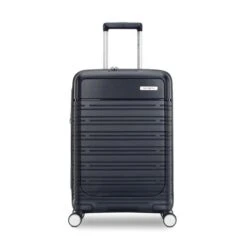 Samsonite Elevation Plus Midnight Blue Hardside Carry-On Spinner with QuickEntry Laptop Pocket -Luggage Pros Store Samsonite Elevation Plus Hardside Carry On Spinner 5
