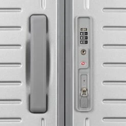 Samsonite Framelock Max Large 29" Spinner – Brushed Silver Zipper-less Hardside Checked Luggage -Luggage Pros Store Samsonite Framelock Max Large Spinner 10