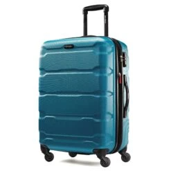 Samsonite Omni PC 24-inch Hardside Checked Spinner Luggage - Scratch-Resistant Polycarbonate with TSA Lock -Luggage Pros Store Samsonite Omni PC Hardside Spinner 24 3