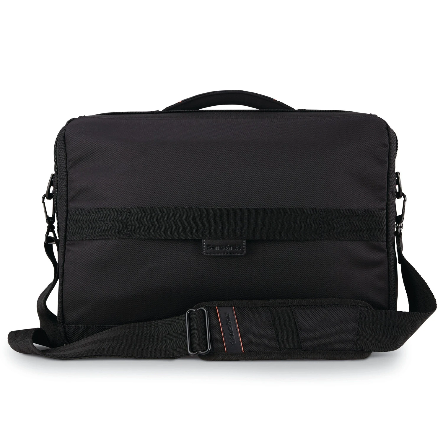 Samsonite Pro Black 15.6" Slim Messenger – Tech-Integrated Business Bag with Leather Accents 12 Samsonite Pro Black 15.6" Slim Messenger – Tech-Integrated Business Bag with Leather Accents - Image 10