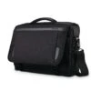 Samsonite Pro Black 15.6" Slim Messenger – Tech-Integrated Business Bag with Leather Accents