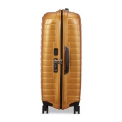 Samsonite Proxis Medium 27" Spinner - Honey Gold Roxkin Hardside Checked Luggage -Luggage Pros Store Samsonite Proxis Medium Spinner 13