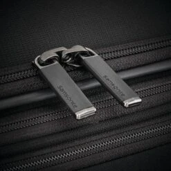 Samsonite Silhouette 17 Black Softside - 2-Wheel Underseater Carry-On with TecKit -Luggage Pros Store Samsonite Silhouette 17 Softside 2 Wheel Underseater 11