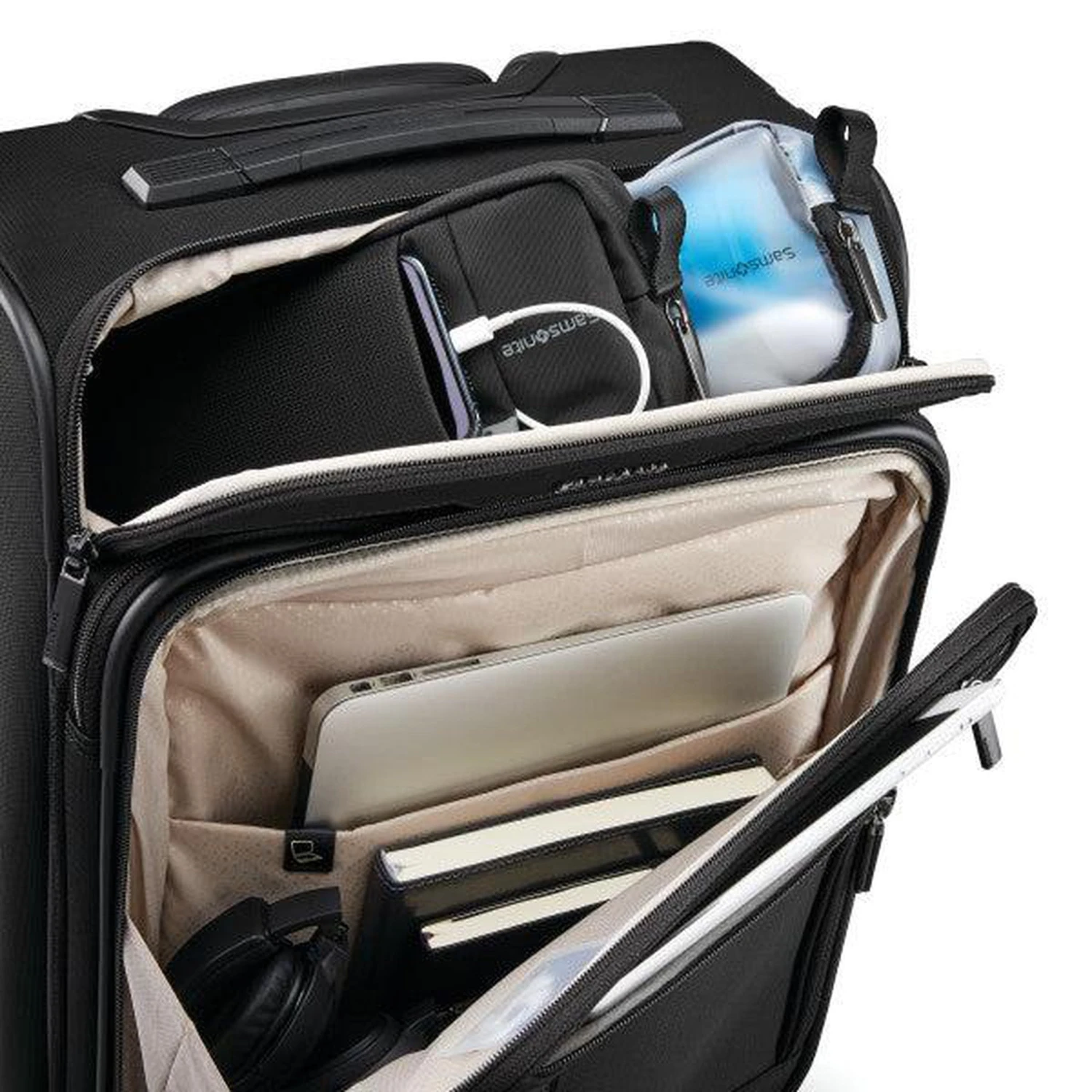 Samsonite Silhouette 17 Softside 22x14x9 Carry-On Spinner 10 Samsonite Silhouette 17 Softside 22x14x9 Carry-On Spinner - Image 8