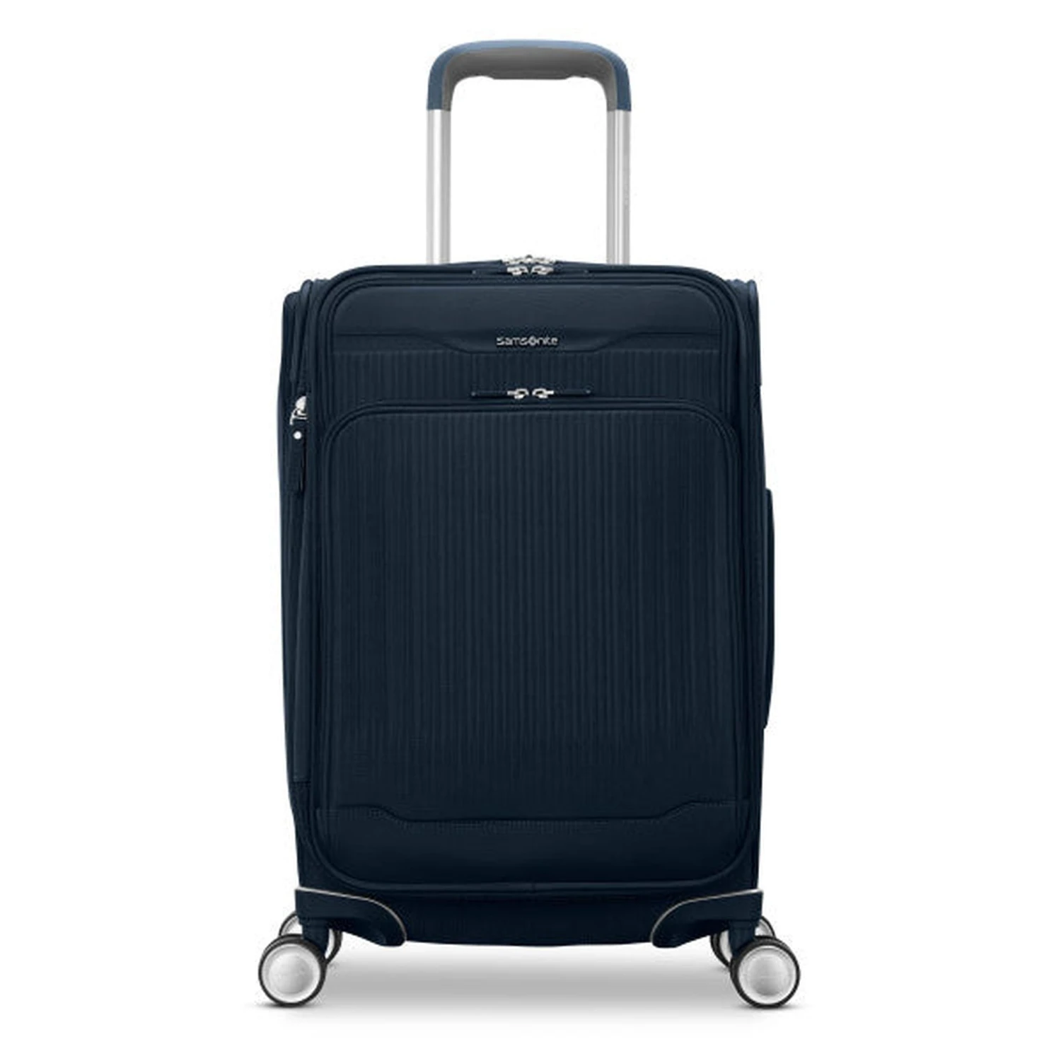 Samsonite Silhouette 18 Black Softside Carry-On Expandable Spinner - Aero-Trac 4-Wheel Luggage 8 Samsonite Silhouette 18 Black Softside Carry-On Expandable Spinner - Aero-Trac 4-Wheel Luggage - Image 6