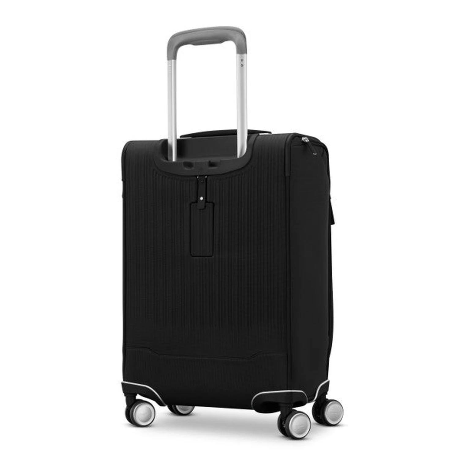 Samsonite Silhouette 18 Black Softside Carry-On Expandable Spinner - Aero-Trac 4-Wheel Luggage 10 Samsonite Silhouette 18 Black Softside Carry-On Expandable Spinner - Aero-Trac 4-Wheel Luggage - Image 8