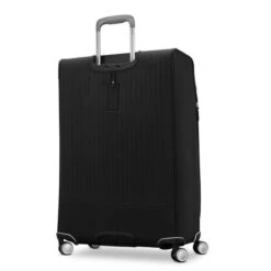 Samsonite Silhouette 18 Black Large Expandable Softside Spinner – 30-Inch Checked Luggage -Luggage Pros Store Samsonite Silhouette 18 Softside Large Expandable Spinner 8