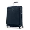 Samsonite Silhouette 18 Medium Expandable Softside Spinner Luggage - Black -Luggage Pros Store Samsonite Silhouette 18 Softside Medium Expandable Spinner