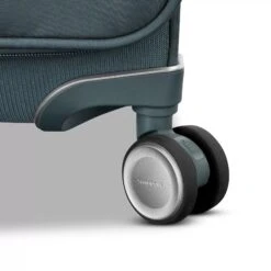 Samsonite Silhouette 18 Medium Expandable Softside Spinner Luggage - Black -Luggage Pros Store Samsonite Silhouette 18 Softside Medium Expandable Spinner 20