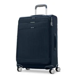 Samsonite Silhouette 18 Medium Expandable Softside Spinner Luggage - Black