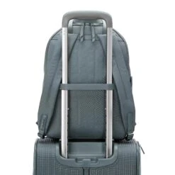 Samsonite Silhouette 18 Women's Laptop Backpack - Black Recycled Fabric with Magnetic Wristlet 36 Samsonite Silhouette 18 Women's Laptop Backpack - Black Recycled Fabric with Magnetic Wristlet -Luggage Pros Store Samsonite Silhouette 18 Womens Backpack 17