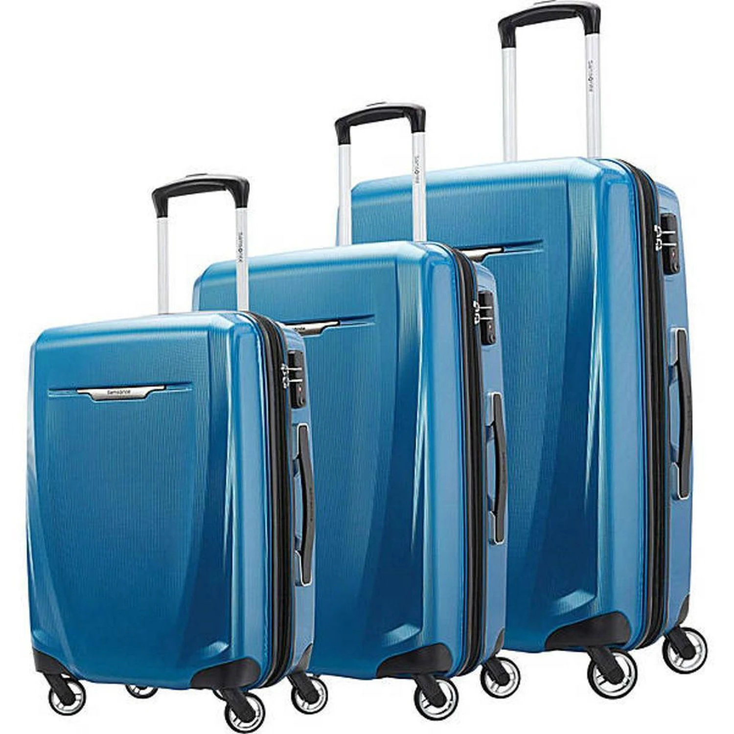Samsonite Winfield 3 DLX Metallic Hardside 3-Piece Set - Expandable Spinner Luggage (20/25/28) 7 Samsonite Winfield 3 DLX Metallic Hardside 3-Piece Set - Expandable Spinner Luggage (20/25/28) - Image 5