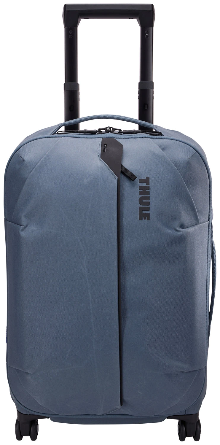 Thule Aion Carry On Spinner - Black Waxed Canvas Sustainable 4-Wheel Luggage 8 Thule Aion Carry On Spinner - Black Waxed Canvas Sustainable 4-Wheel Luggage - Image 6