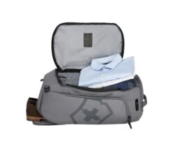 Victorinox Touring 2.0 Travel 2-in-1 Duffel - Convertible Medium Backpack Travel Bag -Luggage Pros Store TD Gry Open2