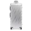 TUMI 19 Degree Aluminum Silver Rolling Trunk – Heavy-Duty Extra Large Checked Luggage