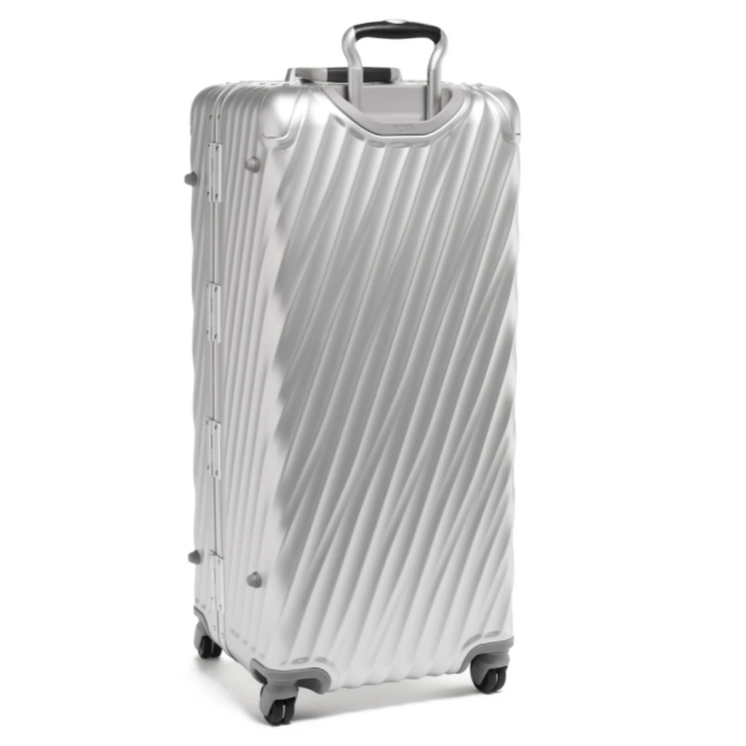 TUMI 19 Degree Aluminum Silver Rolling Trunk – Heavy-Duty Extra Large Checked Luggage 7 TUMI 19 Degree Aluminum Silver Rolling Trunk – Heavy-Duty Extra Large Checked Luggage - Image 5