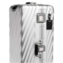 TUMI 19 Degree Aluminum Silver Rolling Trunk – Heavy-Duty Extra Large Checked Luggage 13 TUMI 19 Degree Aluminum Silver Rolling Trunk – Heavy-Duty Extra Large Checked Luggage -Luggage Pros Store TUMI 19 Degree Aluminum Rolling Trunk 6
