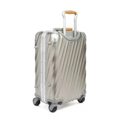 TUMI 19 Degree Titanium Silver International Carry-On – Hardside Spinner with Carbon Fiber Accents 10 TUMI 19 Degree Titanium Silver International Carry-On – Hardside Spinner with Carbon Fiber Accents -Luggage Pros Store TUMI 19 Degree Titanium International Carry On 4