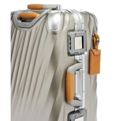 TUMI 19 Degree Titanium Silver International Carry-On – Hardside Spinner with Carbon Fiber Accents 11 TUMI 19 Degree Titanium Silver International Carry-On – Hardside Spinner with Carbon Fiber Accents -Luggage Pros Store TUMI 19 Degree Titanium International Carry On 5