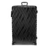 TUMI 19 Degree Worldwide Trip Expandable Packing Case - Black Polycarbonate Large Checked Luggage