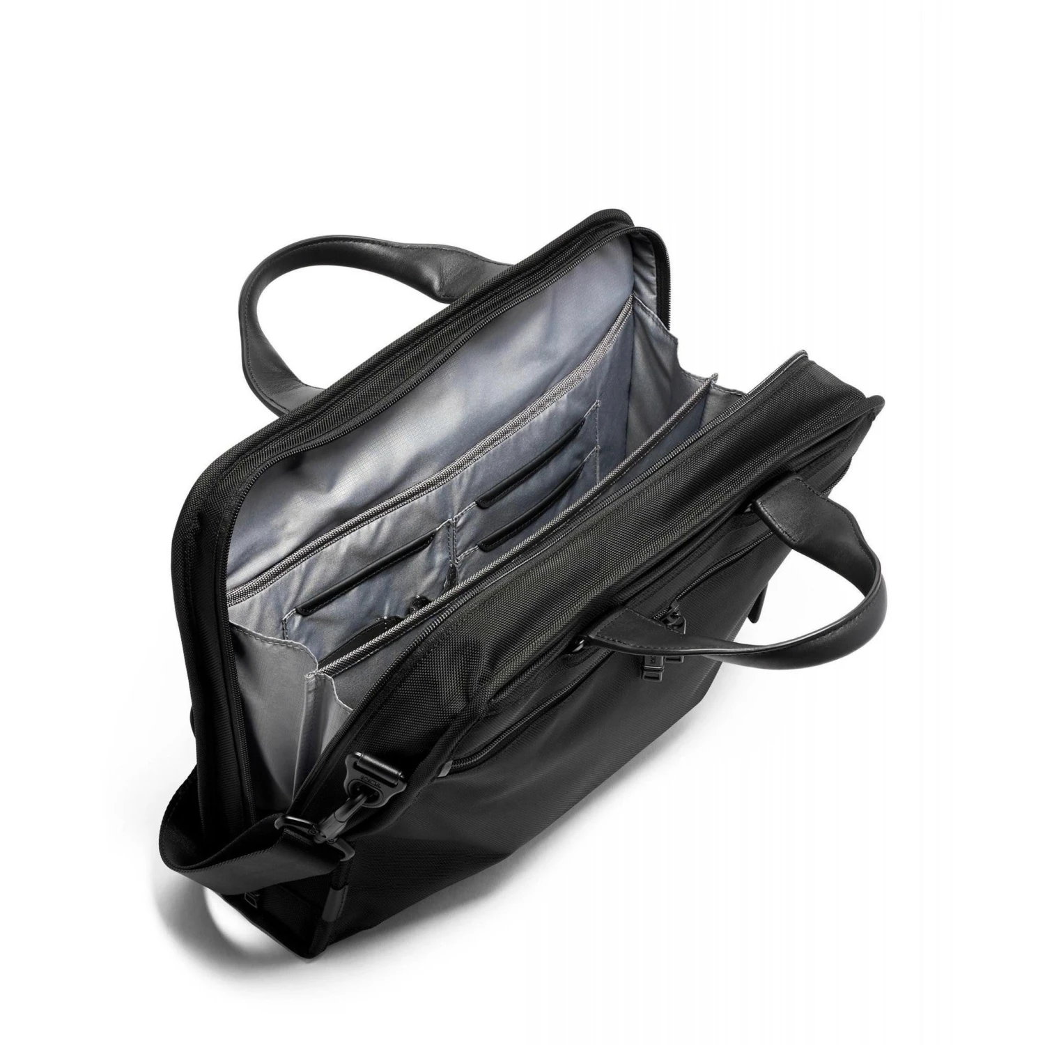TUMI Alpha 3 Black FXT Ballistic Nylon Organizer Portfolio Brief – Slim Laptop Commuter Bag 7 TUMI Alpha 3 Black FXT Ballistic Nylon Organizer Portfolio Brief – Slim Laptop Commuter Bag - Image 5