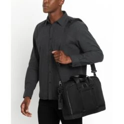 TUMI Alpha Bravo Advanced Brief - Black Ballistic Nylon 15" Laptop Business Bag 13 TUMI Alpha Bravo Advanced Brief - Black Ballistic Nylon 15" Laptop Business Bag -Luggage Pros Store TUMI Alpha Bravo Advanced Brief 6