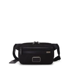 TUMI Alpha East West Sling - Black Ballistic Nylon Crossbody Bag