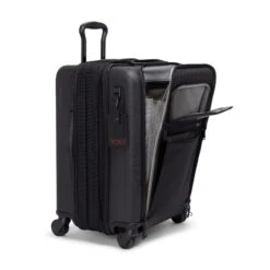 TUMI Alpha Hybrid Continental Expandable 4 Wheeled Carry-On -Luggage Pros Store TUMI Alpha Hybrid Continental Expandable 4 Wheeled Carry On 4