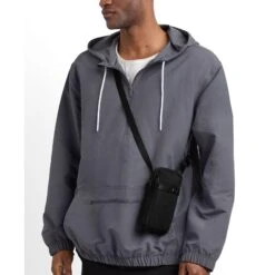 TUMI Alpha Black Ballistic Nylon Small Crossbody Pouch – Compact Minimalist Travel Bag -Luggage Pros Store TUMI Alpha Small Crossbody Pouch 4