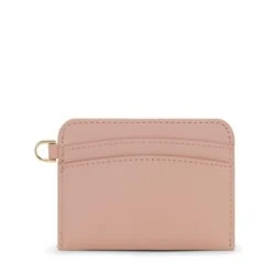 TUMI Belden SLG Metallic Zinc Leather – Slim 4-Pocket Card Case with D-Ring -Luggage Pros Store TUMI Belden SLG Card Case 5