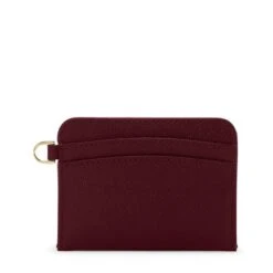 TUMI Belden SLG Metallic Zinc Leather – Slim 4-Pocket Card Case with D-Ring -Luggage Pros Store TUMI Belden SLG Card Case 8