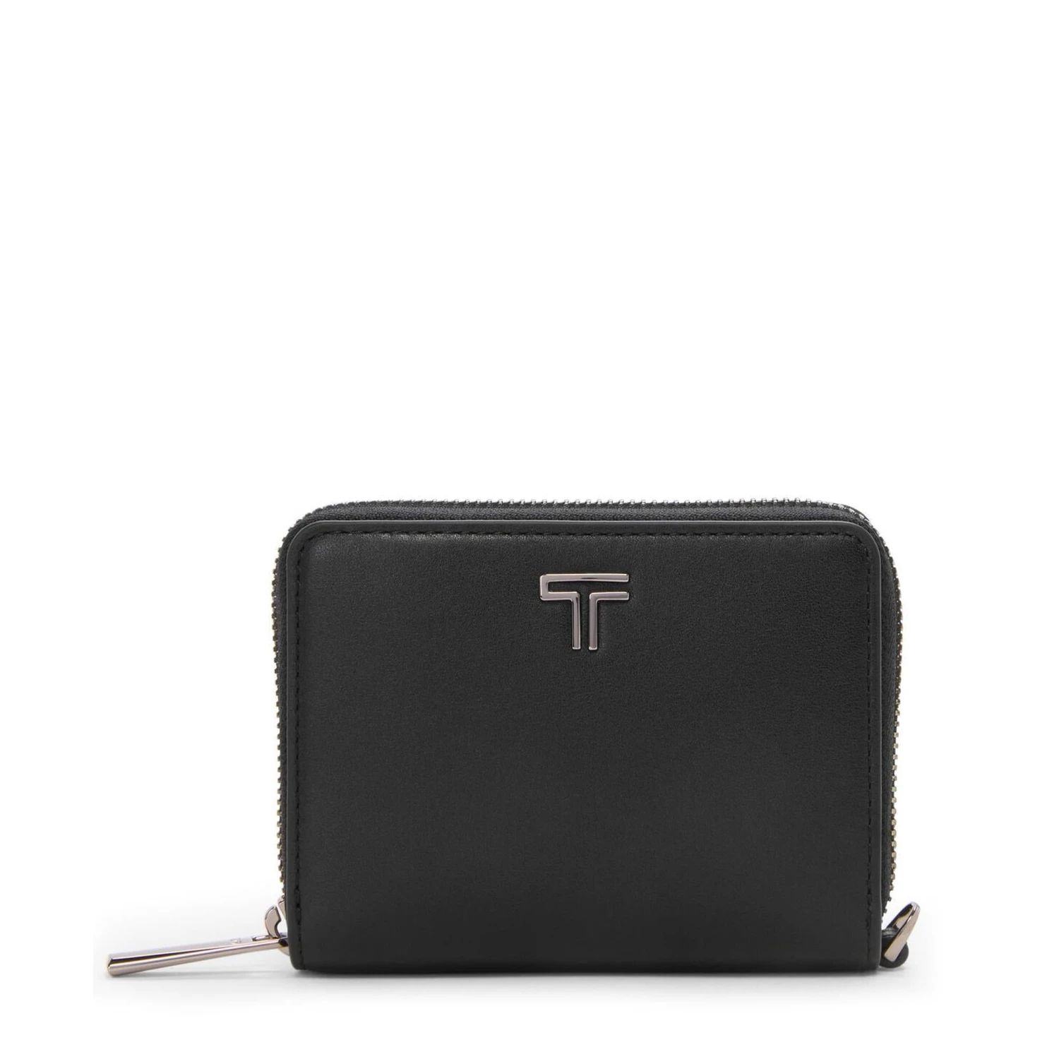 TUMI Belden Navy Leather Tri-Fold Zip-Around Wallet - Compact Multi-Pocket Organizer 3 TUMI Belden Navy Leather Tri-Fold Zip-Around Wallet - Compact Multi-Pocket Organizer