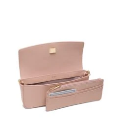 TUMI Belden Black Leather Wallet On Chain – 3-in-1 Crossbody Clutch with Removable Card Case -Luggage Pros Store TUMI Belden SLG Wallet On Chain 6