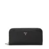 TUMI Belden Zip Around Continental Leather Wallet - Black with Gold Hardware -Luggage Pros Store TUMI Belden SLG Zip Around Continental