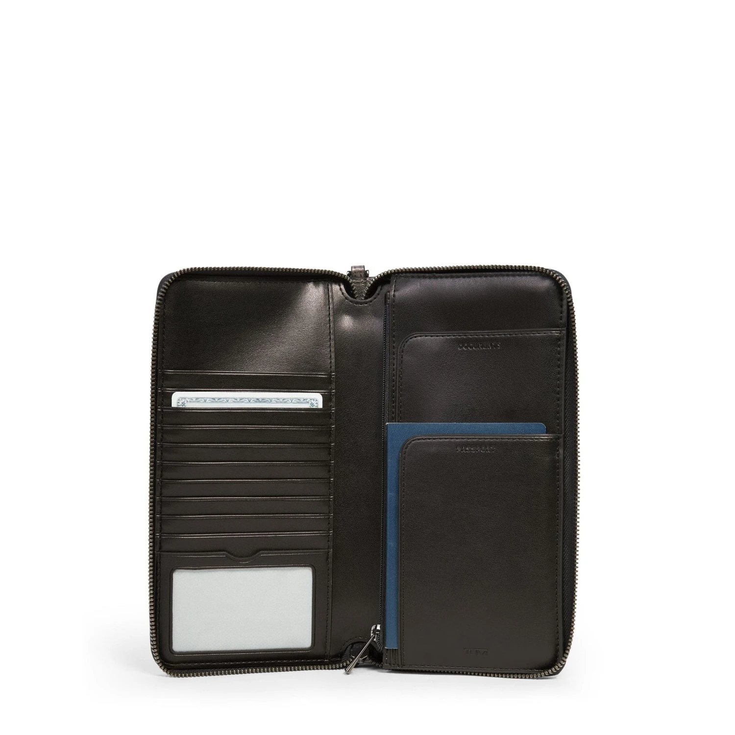 TUMI Belden Leather Travel Wallet – Passport & Card Organizer with Removable Wristlet 7 TUMI Belden Leather Travel Wallet – Passport & Card Organizer with Removable Wristlet - Image 5