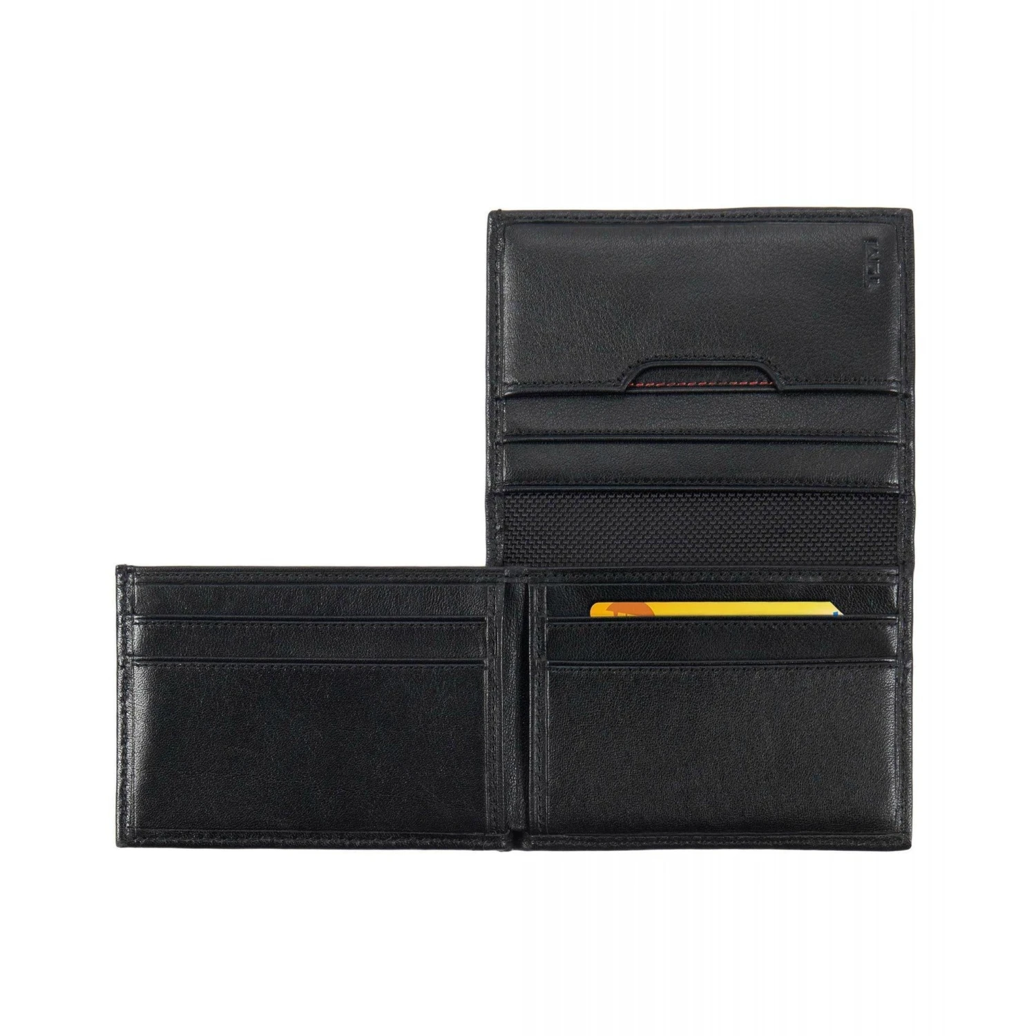 Tumi Delta Black Napa Leather RFID L-Fold ID Wallet with ID Lock 4 Tumi Delta Black Napa Leather RFID L-Fold ID Wallet with ID Lock - Image 2