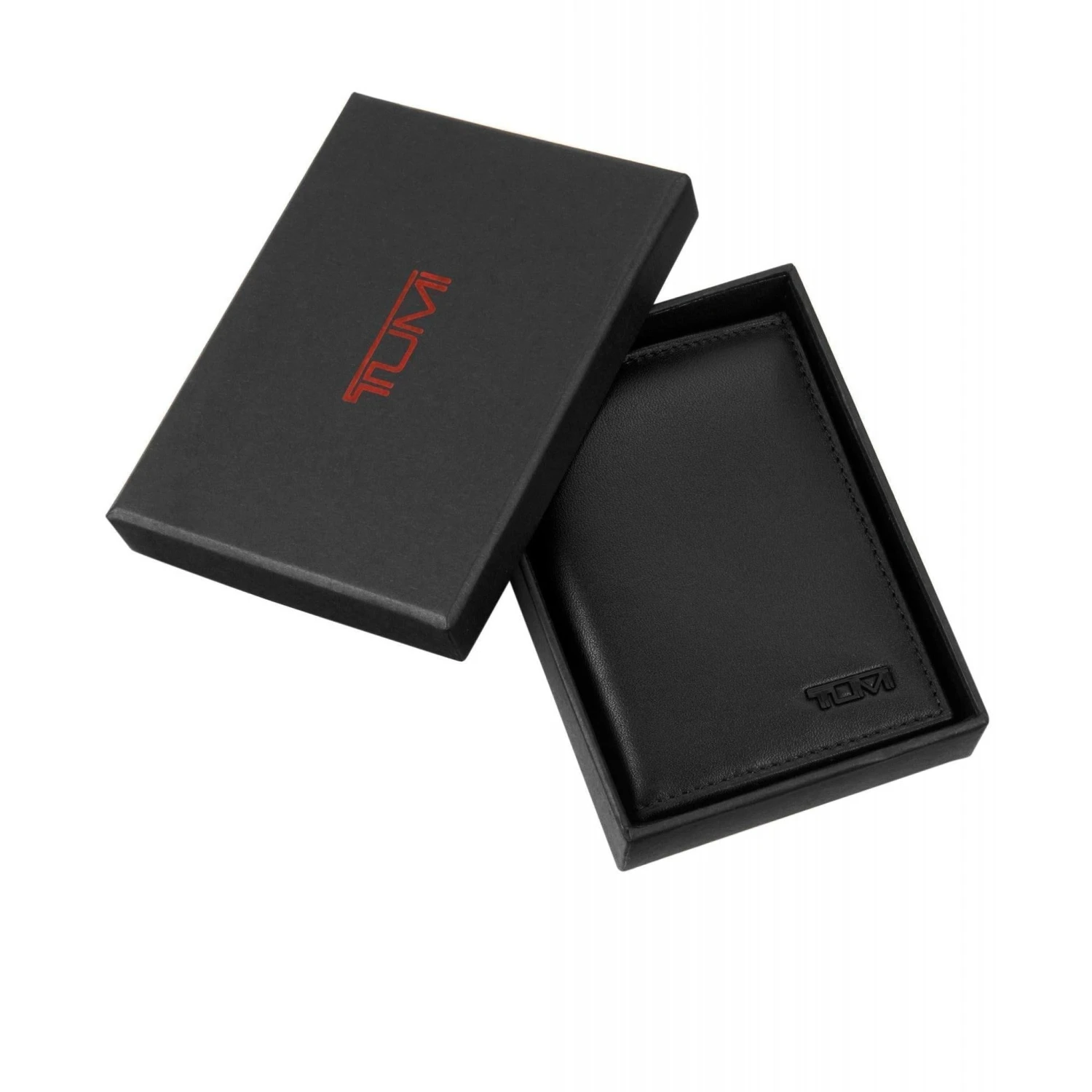 Tumi Delta Black Napa Leather RFID L-Fold ID Wallet with ID Lock 7 Tumi Delta Black Napa Leather RFID L-Fold ID Wallet with ID Lock - Image 5