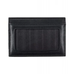 TUMI Delta Black Napa Leather RFID Slim Card Case with ID Window -Luggage Pros Store TUMI Delta RFID Slim Card Case ID 3