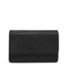 TUMI Nassau Black Leather Business Card Case – Professional Magnetic Snap Organizer
