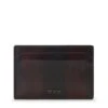 TUMI Nassau Slim Card Case – Hand-Burnished Leather Minimalist Front Pocket Wallet
