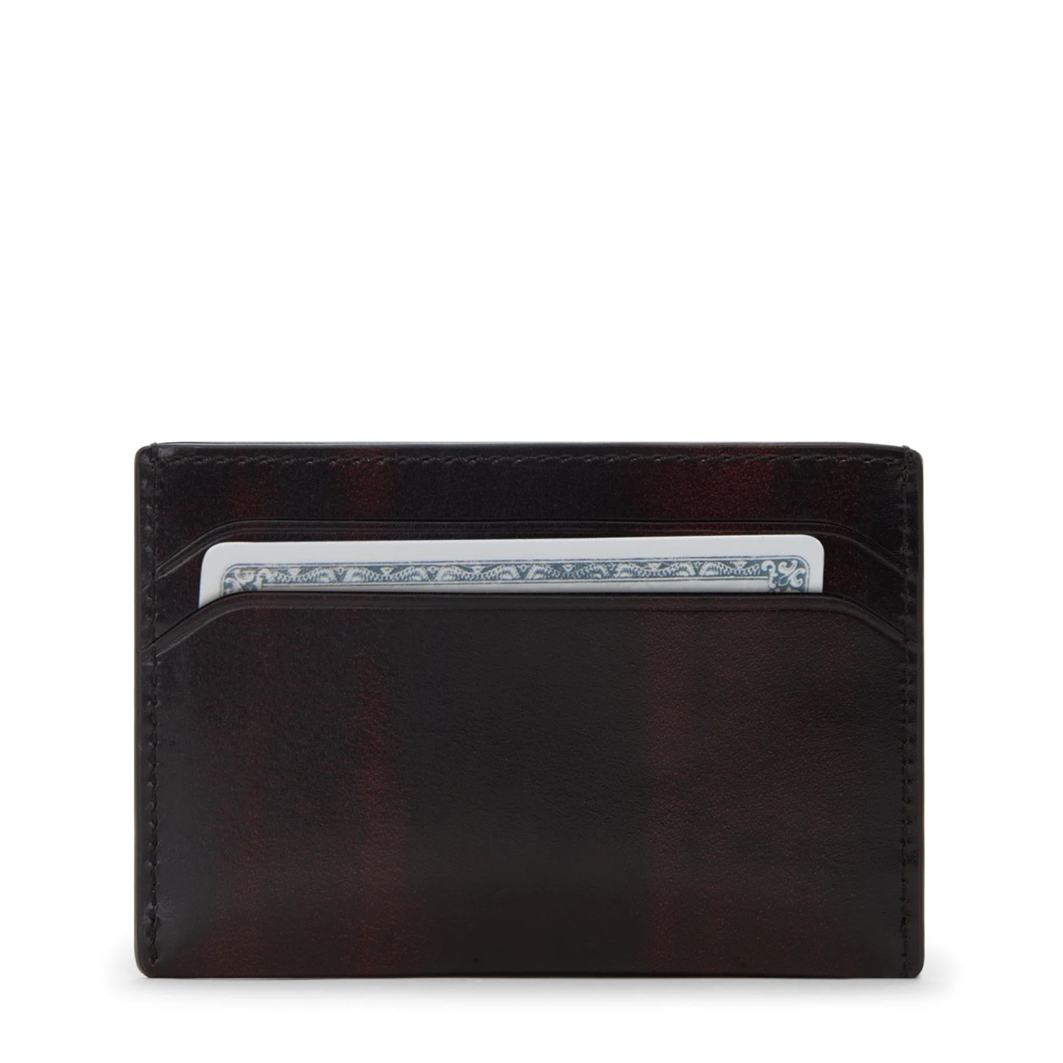 TUMI Nassau Slim Card Case – Hand-Burnished Leather Minimalist Front Pocket Wallet 4 TUMI Nassau Slim Card Case – Hand-Burnished Leather Minimalist Front Pocket Wallet - Image 2
