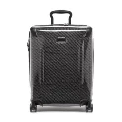 TUMI Tegra Lite Charcoal Grey Continental Expandable Carry-On – Durable Hardshell Spinner Luggage