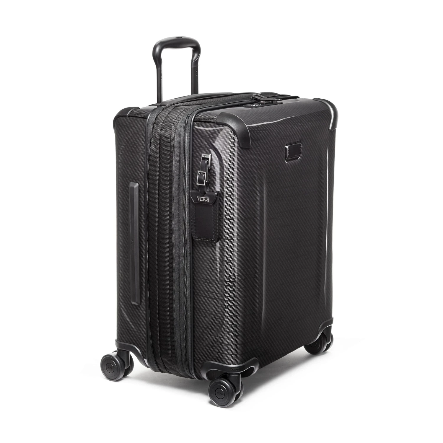 TUMI Tegra Lite Charcoal Grey Continental Expandable Carry-On – Durable Hardshell Spinner Luggage 6 TUMI Tegra Lite Charcoal Grey Continental Expandable Carry-On – Durable Hardshell Spinner Luggage - Image 4
