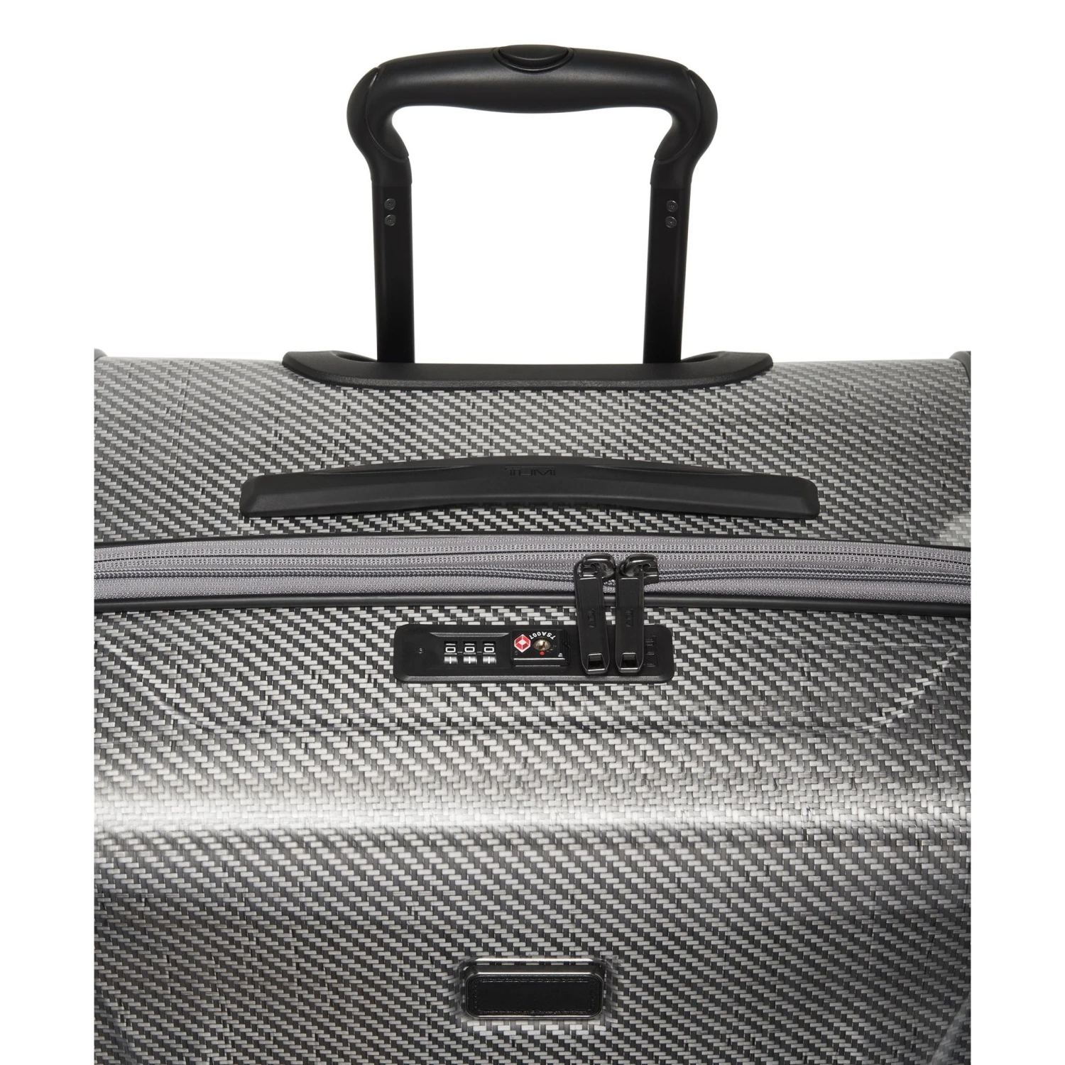 TUMI Tegra Lite Silver Woven Tegris – Short Trip Expandable 4-Wheel Checked Luggage 15 TUMI Tegra Lite Silver Woven Tegris – Short Trip Expandable 4-Wheel Checked Luggage - Image 13