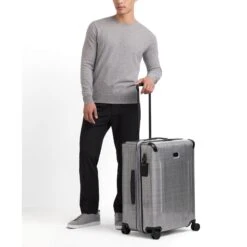 TUMI Tegra Lite Silver Woven Tegris – Short Trip Expandable 4-Wheel Checked Luggage 33 TUMI Tegra Lite Silver Woven Tegris – Short Trip Expandable 4-Wheel Checked Luggage -Luggage Pros Store TUMI Tegra Lite Short Trip Expandable Packing Case 16