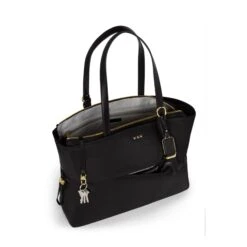 TUMI Voyageur Cam Large Laptop Tote – Adjustable Leather Straps & Travel Sleeve -Luggage Pros Store TUMI Voyageur Cam Large Tote 15