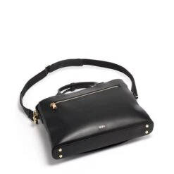 TUMI Voyageur Cameron Black Leather Business Brief – 15" Laptop Bag & Travel Tote -Luggage Pros Store TUMI Voyageur Cameron Business Brief 5